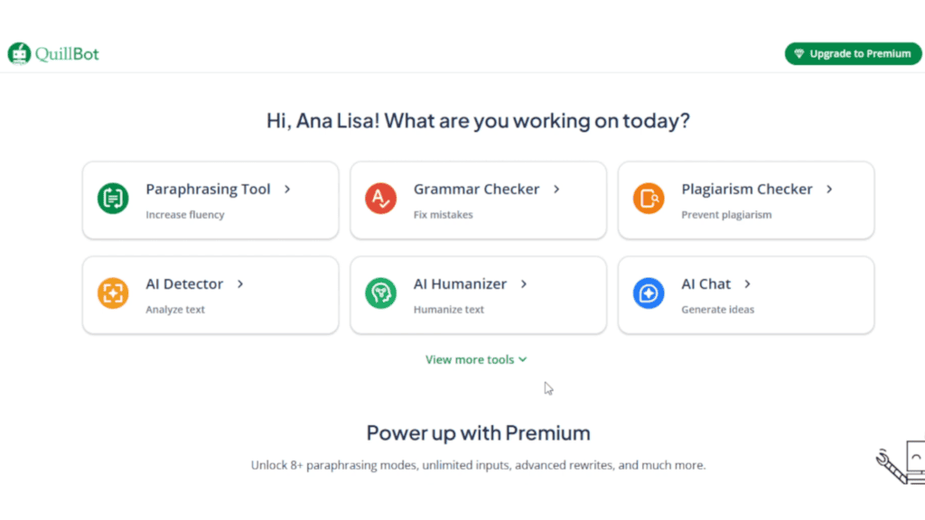 quillbot ai paraphrasing tool rewriting text with 9 different writing modes