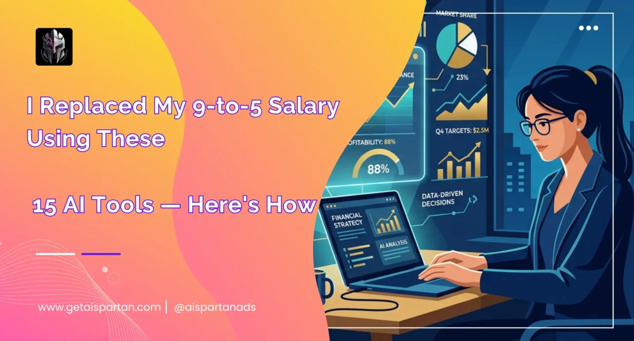 How to make money with AI in 2026 — featured image showing AI tools on laptop with income growth charts and dollar symbols